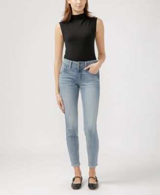 Women's Suki Mid Rise Curvy Fit Skinny Jeans