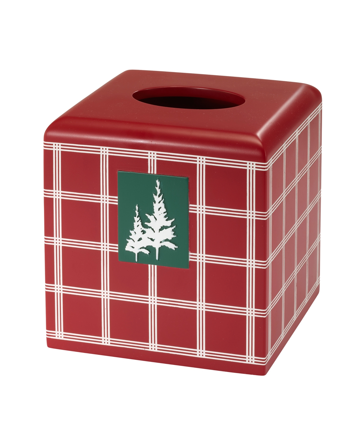 Nordic Tissue Box Cover - Red