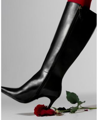 Women's Mikki Up Knee High Stiletto Boots