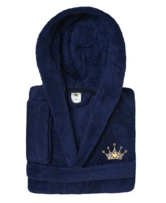 Kids Cheetah Crown Super Plush Double Brushed Hooded Bathrobe