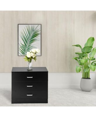 Minimalist 3-Drawer Dresser – Wooden Storage Cabinet for Bedroom, Entryway, or Nursery