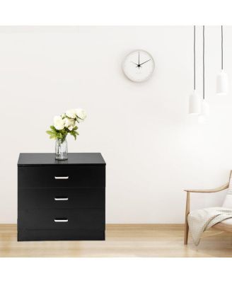 Minimalist 3-Drawer Dresser – Wooden Storage Cabinet for Bedroom, Entryway, or Nursery