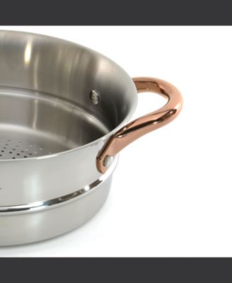 Ouro Gold 18/10 Stainless Steel 10" Steamer Insert, Two Side Handles