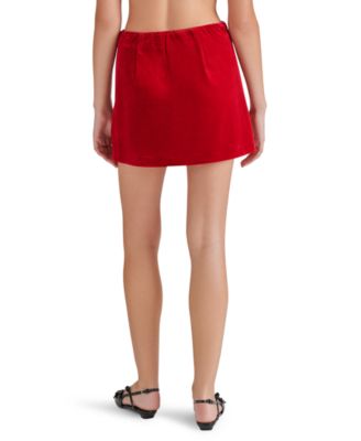 Женская юбка из эластичного бархата Cindi от Steve Madden