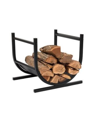 U-Shaped Firewood Holder for Efficient Storage and Organization