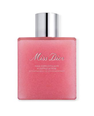 Dior Miss Dior Exfoliating Body Oil With Rose Extract, 5.9 oz
