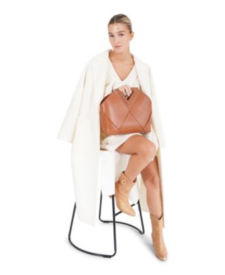 Women's Wide Awake Split Hem Overcoat