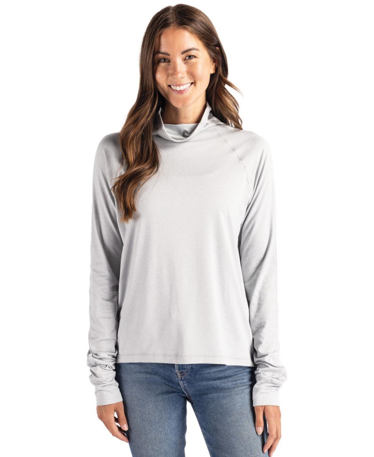 Women's Coastline Epic Comfort Recycled Funnel Neck - Navy blue