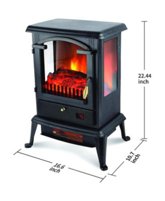 LifePro 1500W 3 Sided Electric Infrared Quartz Indoor Stove Heater