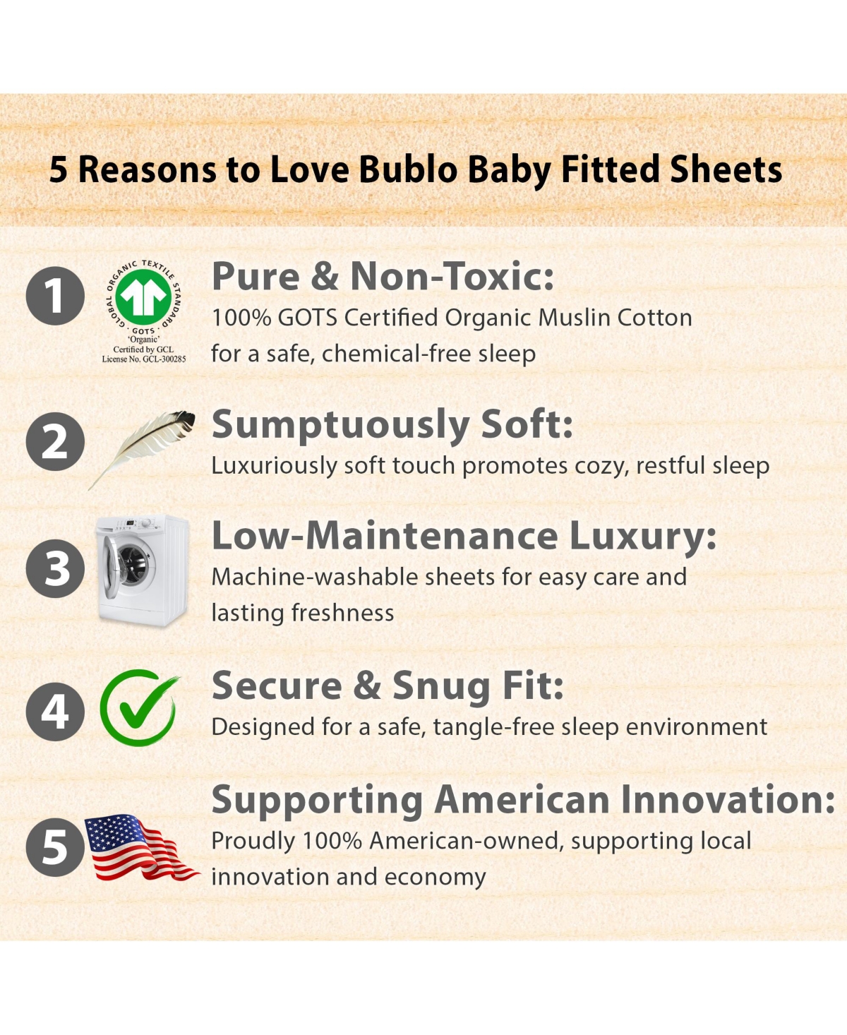 Bublo Baby Baby Bassinet Sheet Set for Boy and Girl, 3 Pack 100% Muslin Cotton, Universal Fitted for Oval, Hourglass & Rectangle Bassinet Mattress, Fi