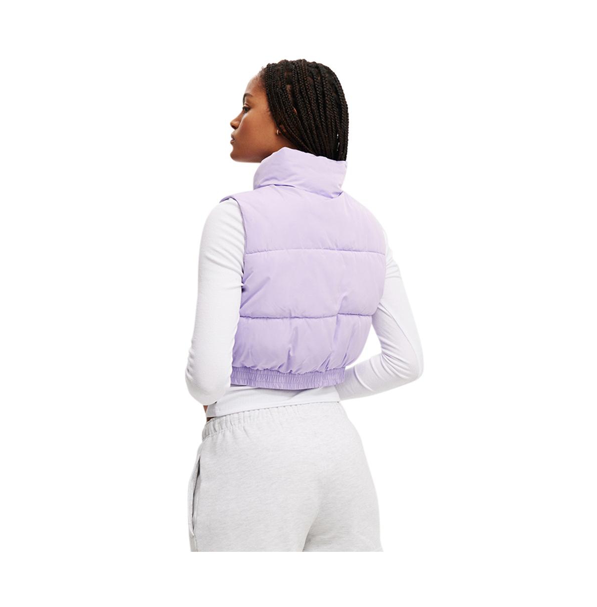 Cotton On Women's The Mother Puffer Crop Vest
