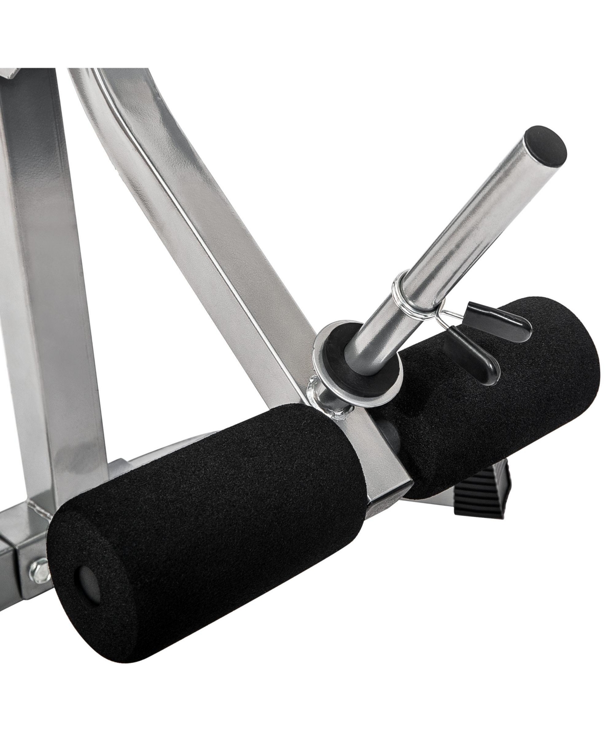 Slickblue 6+3 Positions Adjustable Weight Bench with Leg Extension - Utility Bench with Preacher Curl for Versatile Workouts - Black