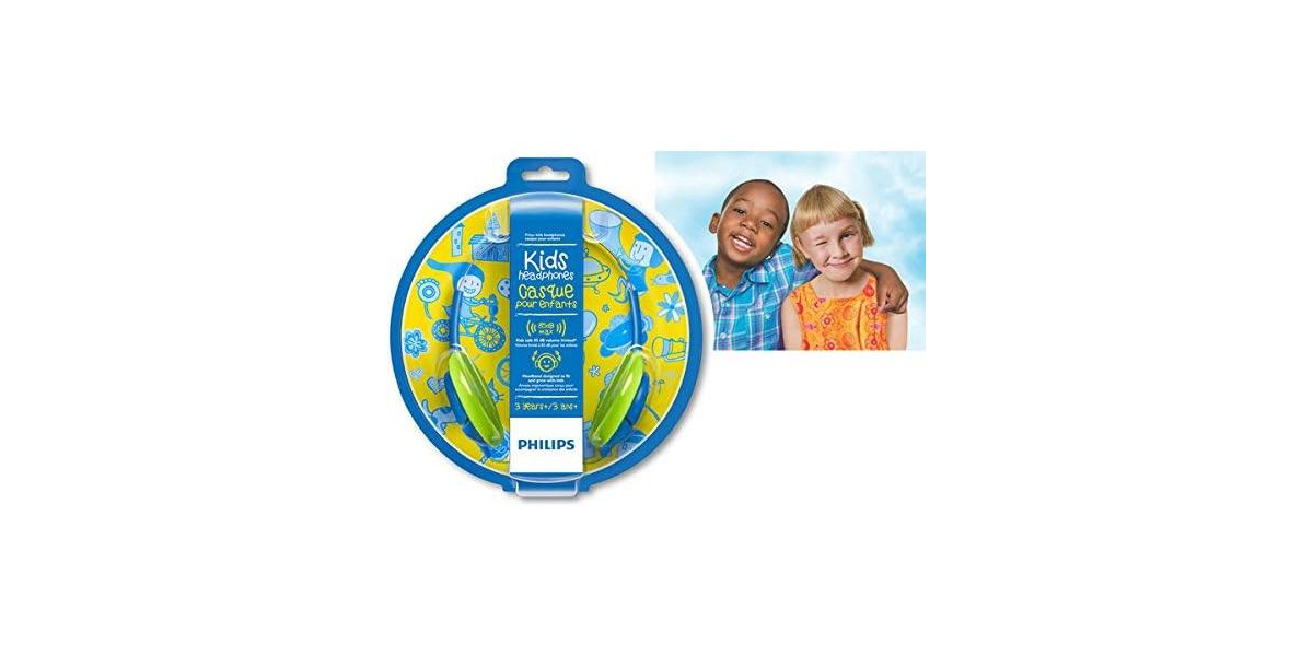 Philips Wired Over Ear Kids Headphones Safe Volume Limitation, Adjustable Headband, Soft Ear Cushions, Durable Build