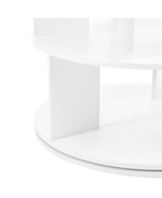 7-Tier Rotating Shoe Tower 360 Carousel Organizer