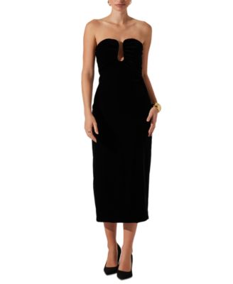 ASTR the Label - Women's Arista Strapless Midi Dress