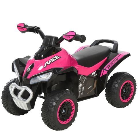 Детская игрушка Streamdale Furniture Ride Racer Foot-to-Floor Ride-On Car with Music & Lights, 44 lbs, Ages 1.5–3 Years, цвет: Розовый