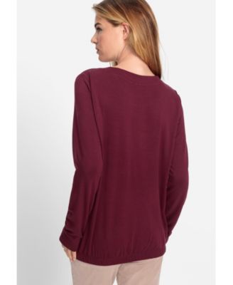 Olsen Womens Placement Print Jersey Top 17290₽