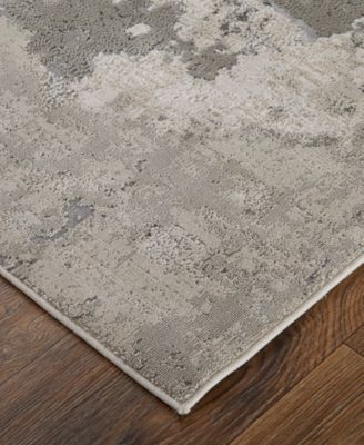 Feizy Prasad 3970f Rug Collection In Ivory,gray