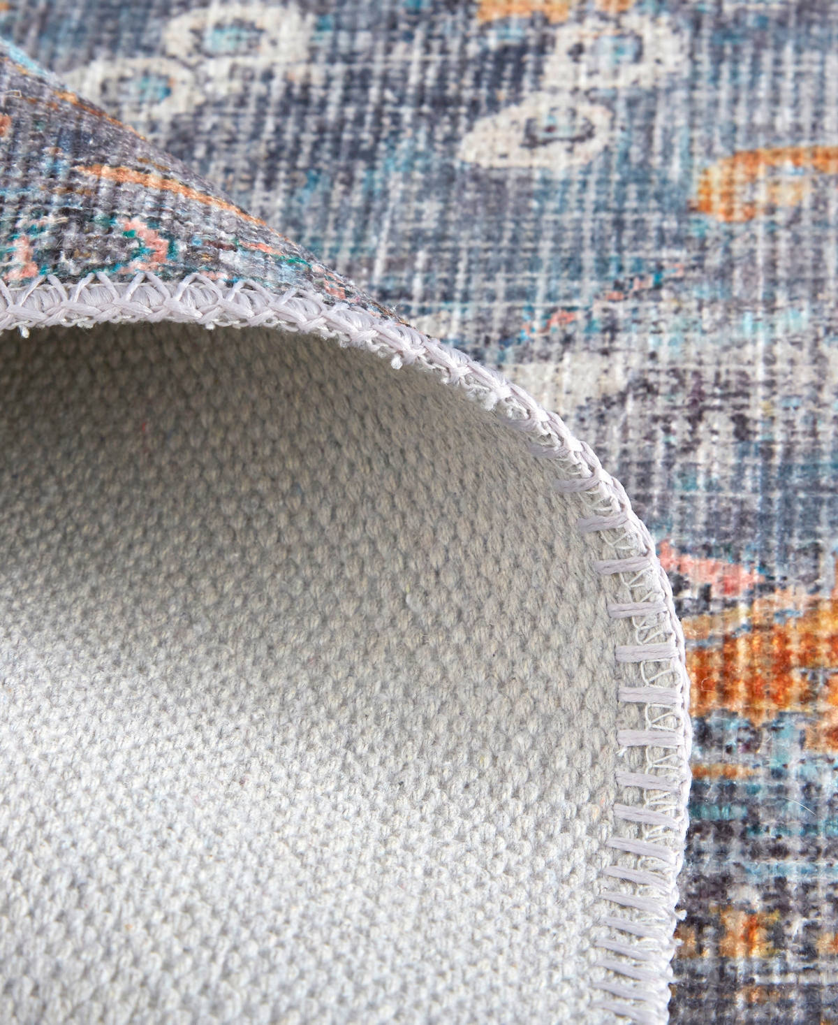 Shop Feizy Percy 39aff 4'x6' Area Rug In Blue,gray