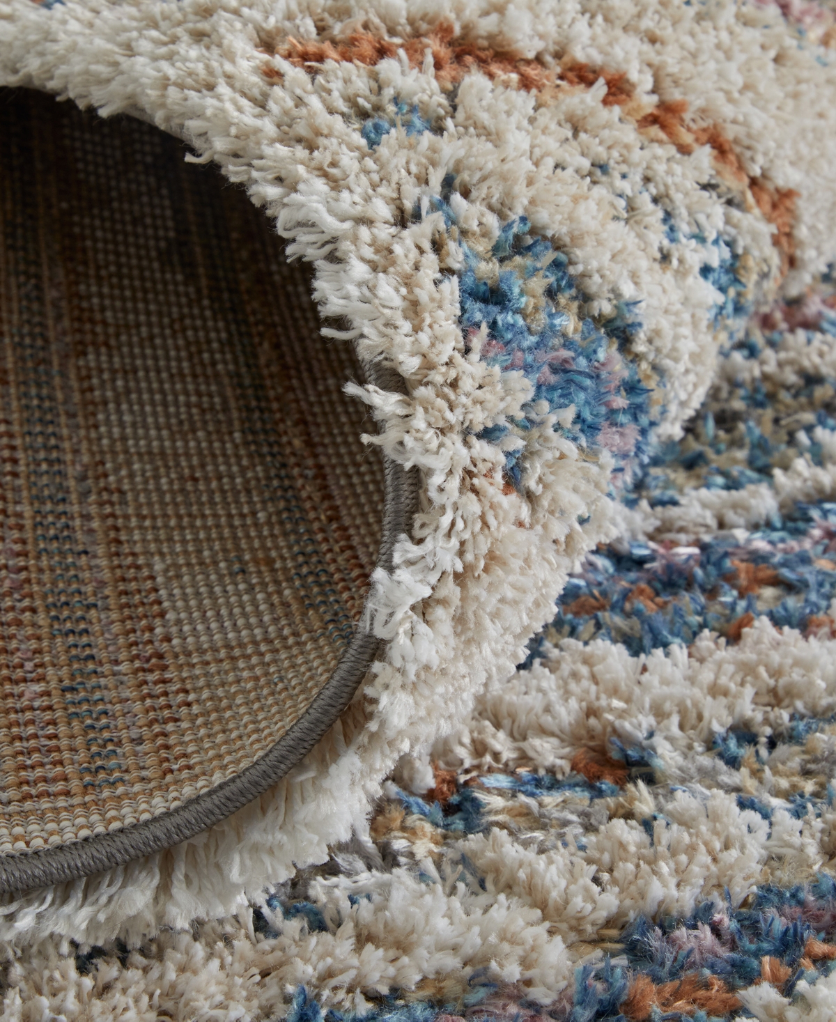 Feizy Mynka 39ief 7'11"x10' Area Rug In Ivory,blue