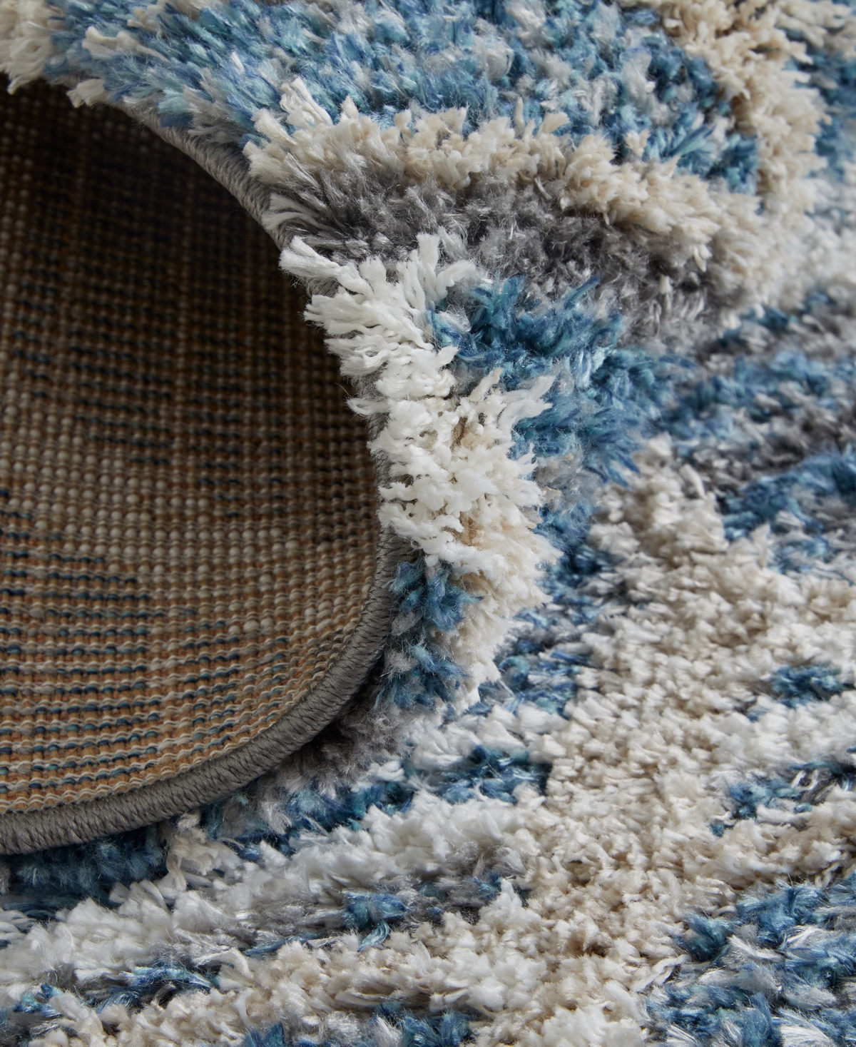 Feizy Mynka 39icf 5'x8' Area Rug In Blue,ivory