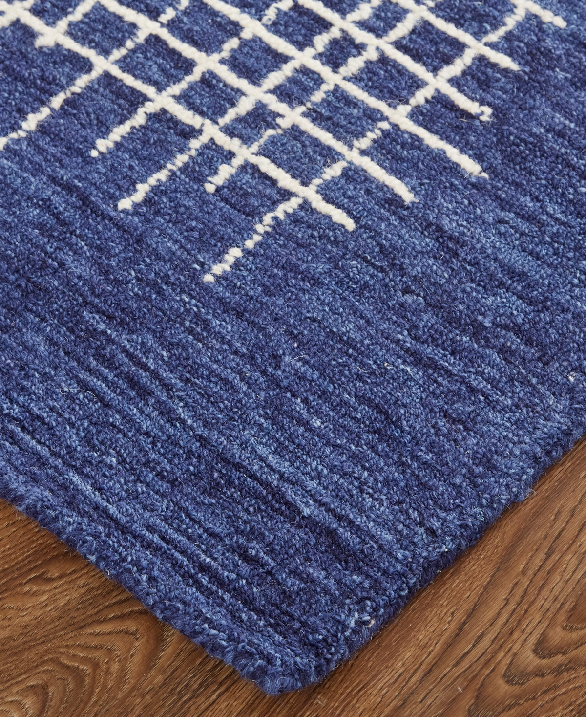 Feizy Maddox 8630f 8'x10' Area Rug In Blue,ivory