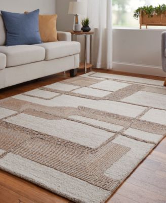 Shop Feizy Pollock 8954f Rug Collection In Ivory