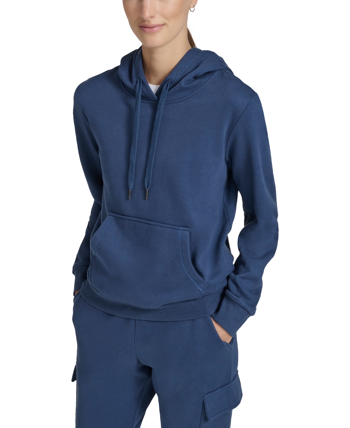 MARC NEW YORK ANDREW MARC SPORT WOMEN'S LONG-SLEEVE FLEECE HOODIE 