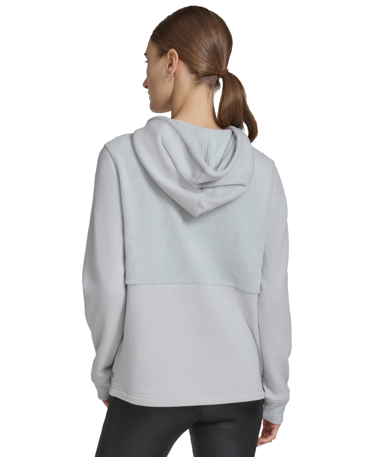 Andrew Marc Sport Women's Faux-Fur-Trim Hoodie