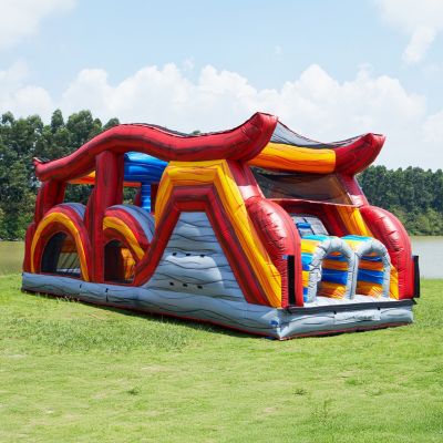 Shadow Obstacle Course Bounce House for Kids and Adults – Piece 2 (with Blower)
