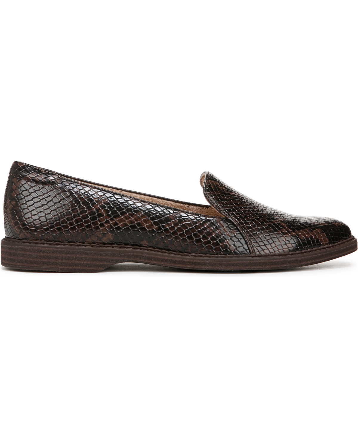 Shop Soul Naturalizer Yippee Slip On Loafers In Chocolate Bar Faux Leather