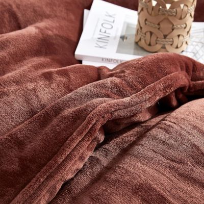 Oversized Comforter Set - Wait Oh What - Maple Syrup