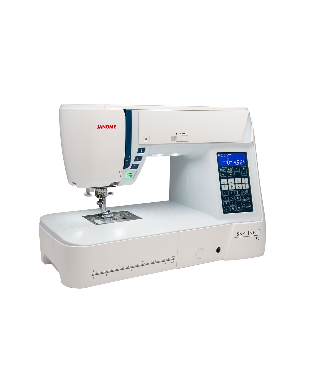Skyline S6 10th Anniversary Edition Sewing Machine - White