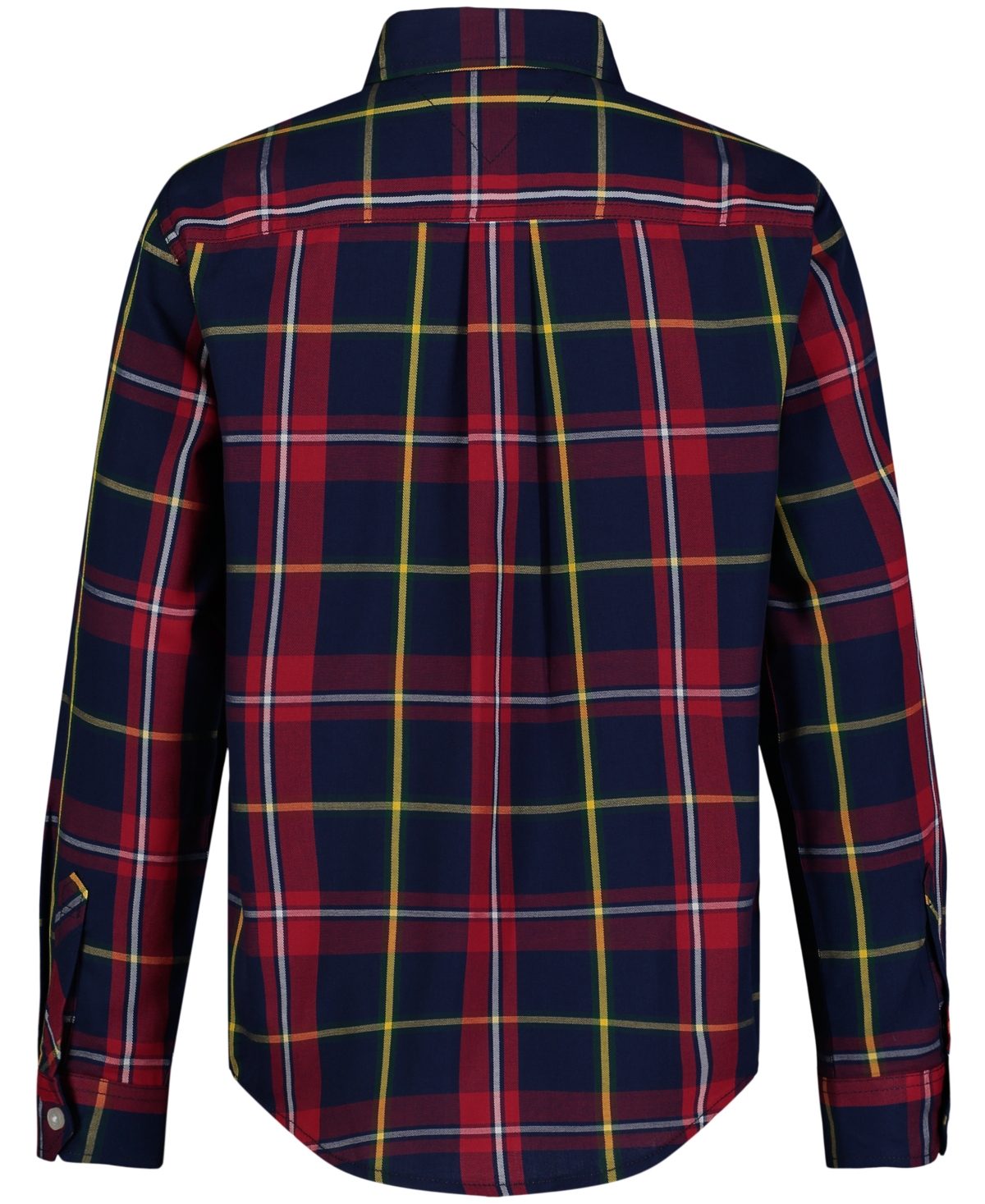 Tommy Hilfiger Big Boys Alps Yarn Dyed Long Sleeve Plaid Shirt