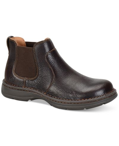 Born Men's Buck Plain-Toe Double Gore Boots