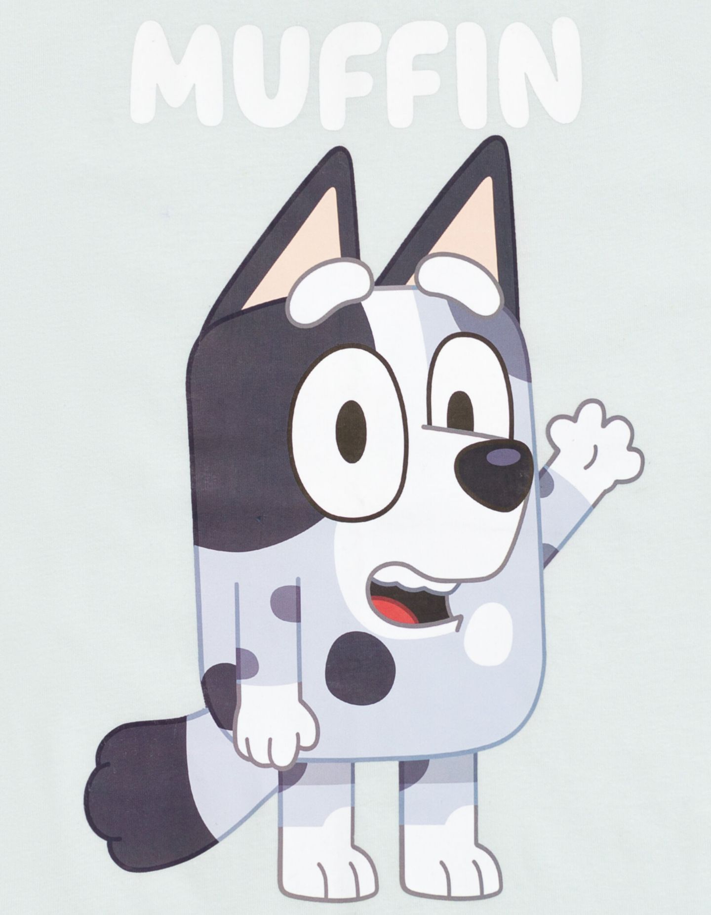 Футболка Bluey Short Sleeve для мальчиков-малышей, цвет: Синий серый — фото 2