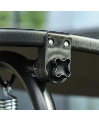 3-Seat Grey Patio Swing Chair – Modern Outdoor Swing for Relaxation, Perfect for Gardens and Backyards