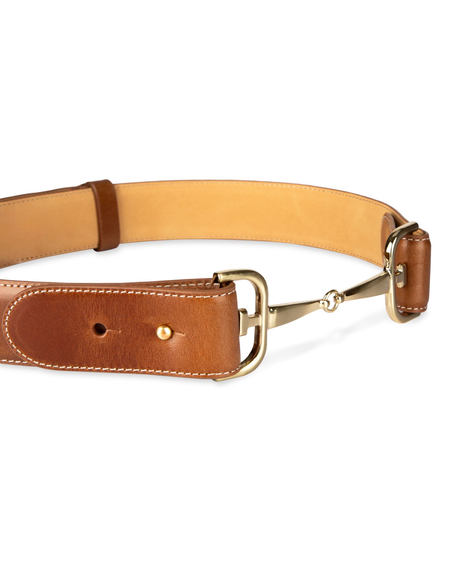 Women's Horse Bit Buckle Waist Belt