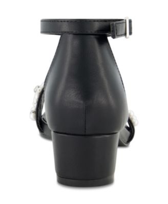 Kenneth Cole Little Girls Pearl Farah Open Toe Heel