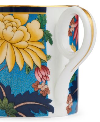 Wonderlust Sapphire Garden Mug, Large