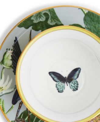 Wonderlust Waterlily 2 Piece Teacup Saucer Set