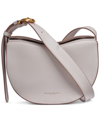 Valley Stream Leather Buckle Crossbody with Adjustable Strap