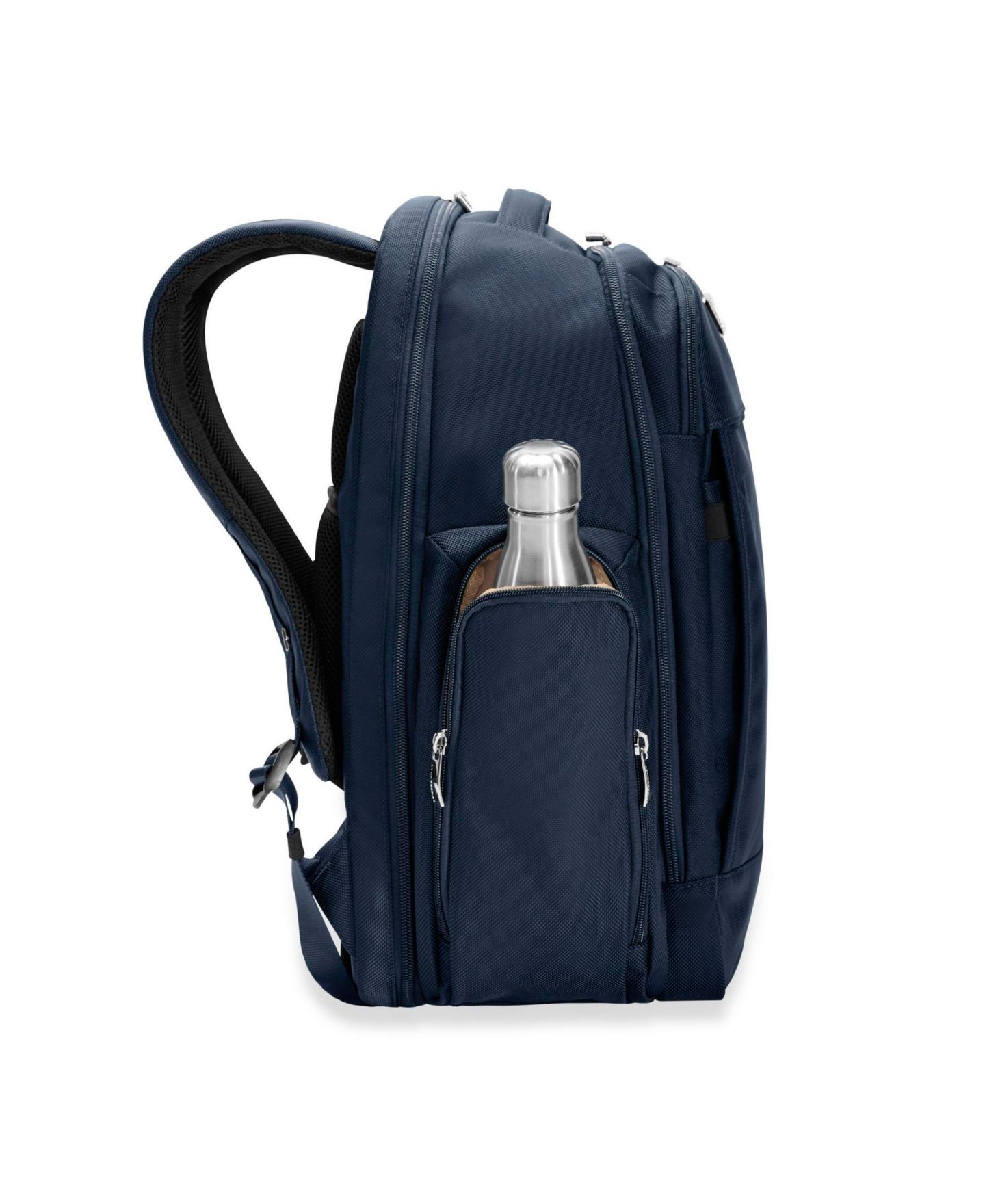 Дорожный рюкзак Briggs & Riley Baseline Traveler, цвет: Тёмно-синий — фото 2