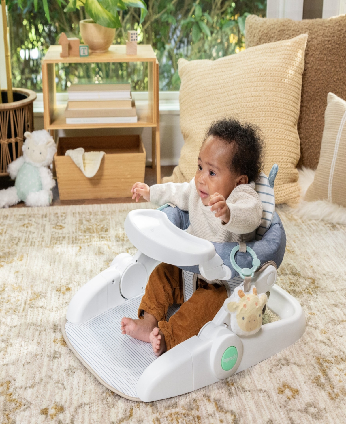 Ingenuity Baby Prop Spot Learn-to-sit In Blue