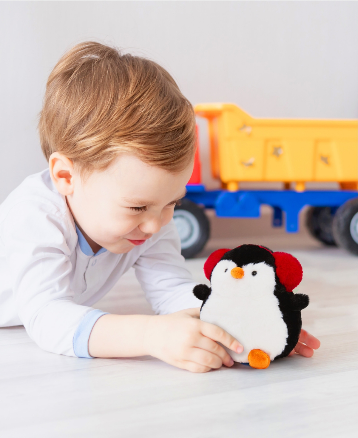 Geoffrey's Toy Box 6" Winter Penguin With Earmuffs Plush Toy, Created For Macy's In No Color