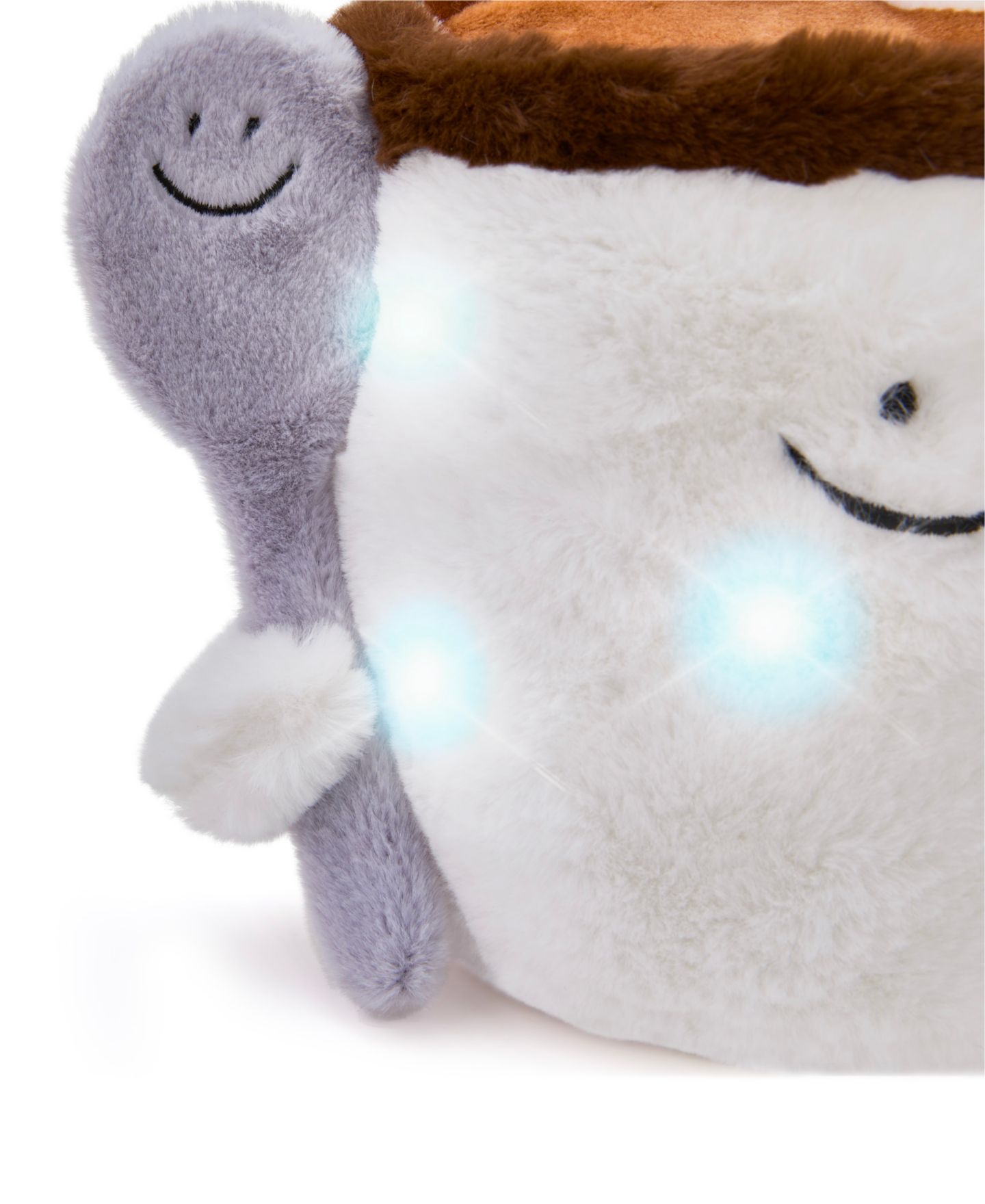 Детская мягкая игрушка Geoffrey's Toy Box Star Brights 12" LED Light-Up Plush Hot Chocolate Toy — фото 3