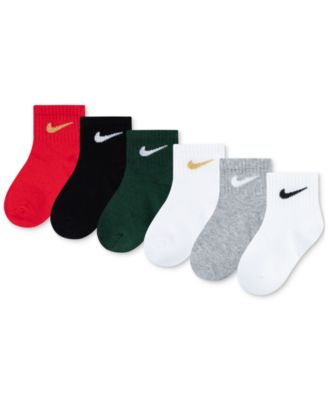 Nike - Baby Ankle Socks, 6 Packs