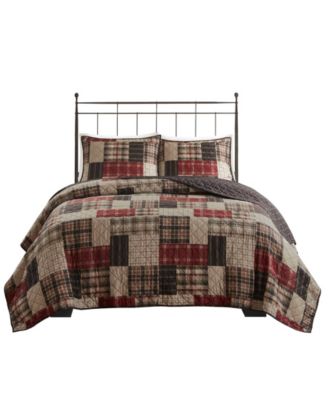 Timber Reversible 3-Pc. Quilt Set, Full/Queen