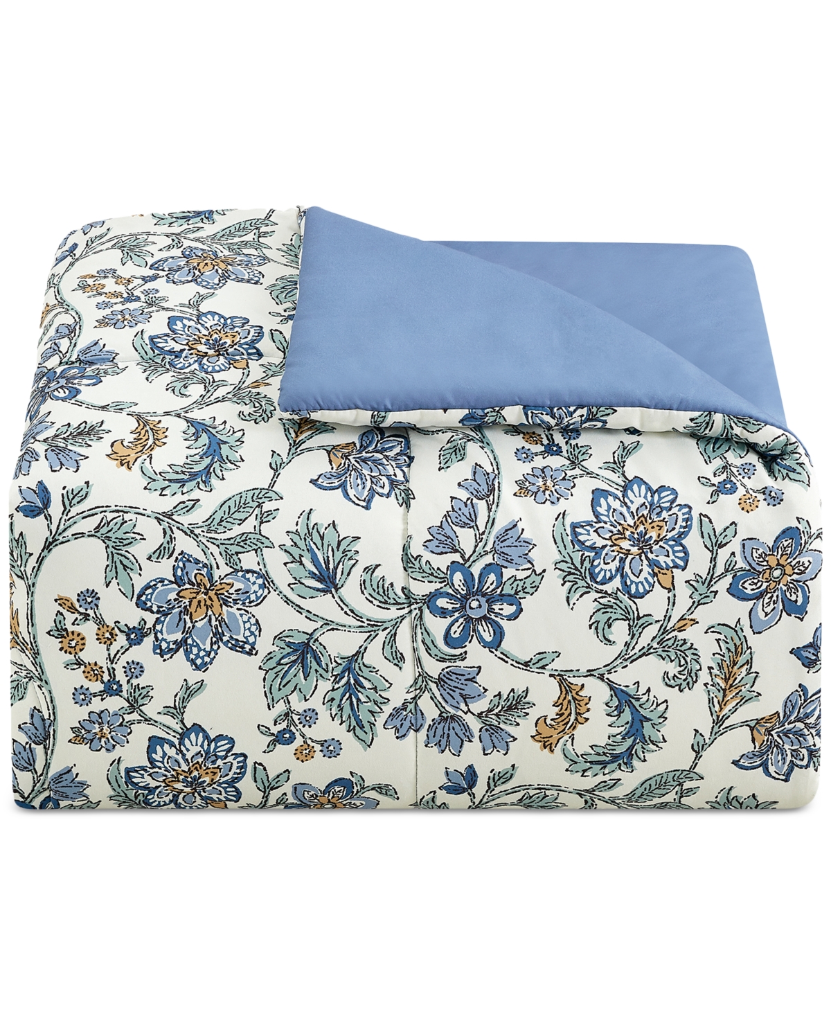 Sunham Jasmine Floral-print 3-pc. Comforter Sets In Blue