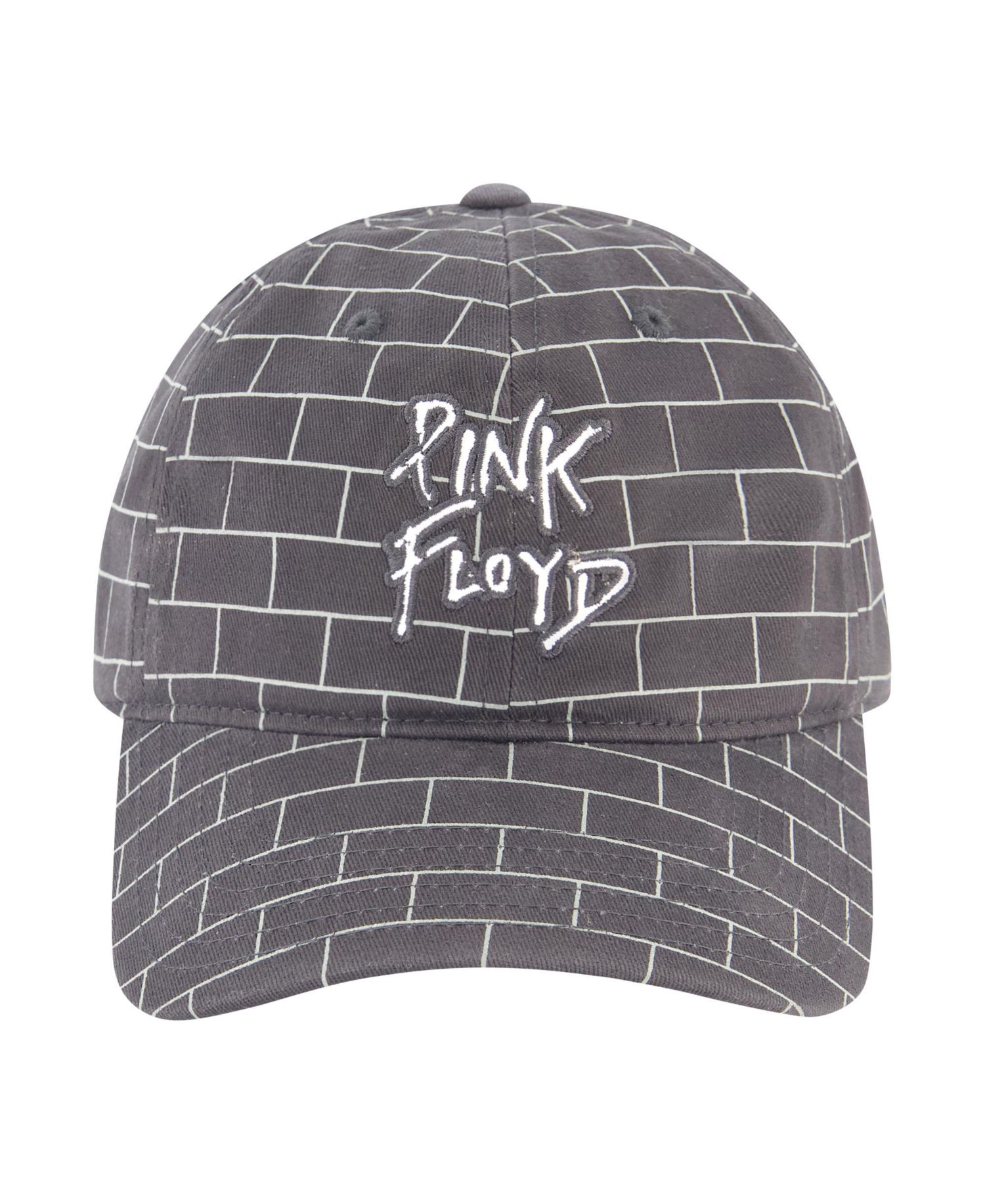 Men's With Brick All Over Print Adjustable Baseball Curved hat With Embroidery